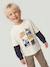 T-shirt manches longues garçon effet superposé écru 2 - vertbaudet enfant 