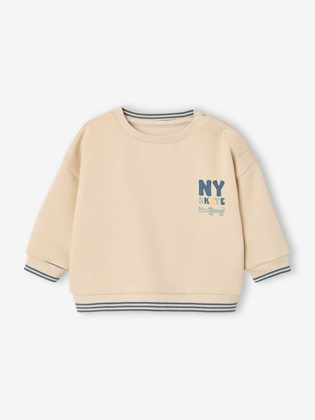 Ensemble bébé fille sweat et pantalon écru 2 - vertbaudet enfant 