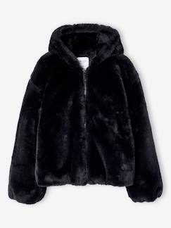 -Veste fausse fourrure fille