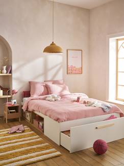 -Lit double avec rangement ASPEN 140x190cm