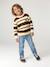 Pull garçon manches longues marine+noisette 15 - vertbaudet enfant 