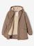 Parka garçon à capuche doublure sherpa Anthracite+kaki+taupe+vert sauge 17 - vertbaudet enfant 