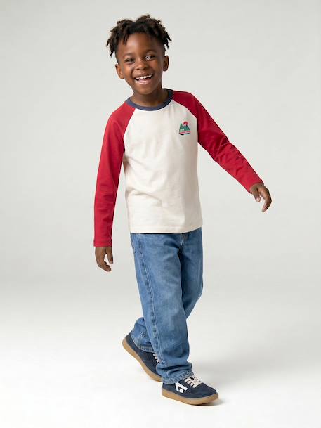 Jean loose morphologie fin double stone+noir 3 - vertbaudet enfant 