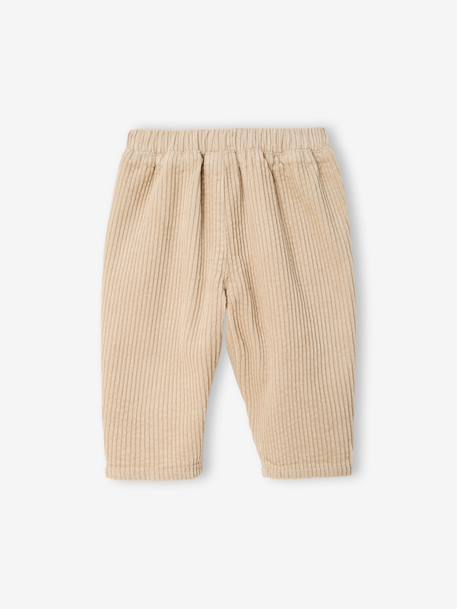 Pantalon bébé garçon beige 3 - vertbaudet enfant 