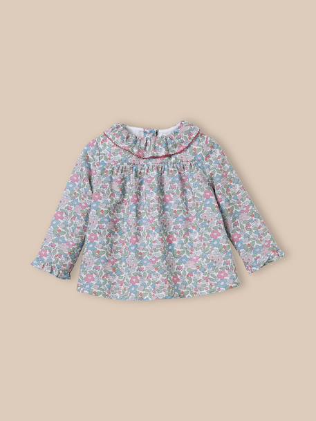 Bébé-Blouse en tissu liberty bébé