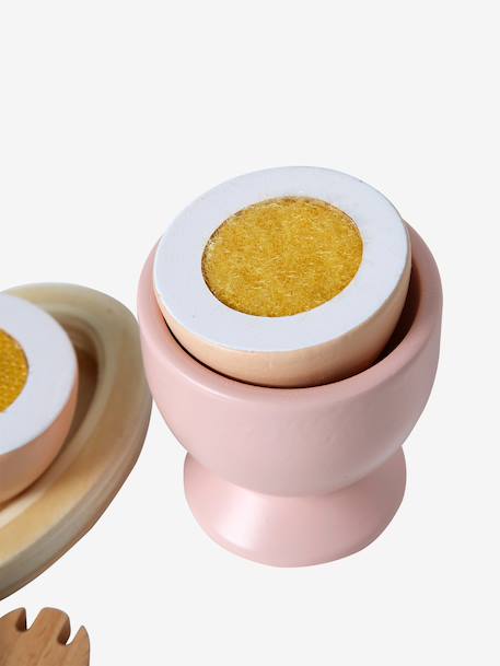 Set repas poupon en bois FSC® rose 7 - vertbaudet enfant 
