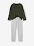 Lot de 2 pyjamas garçon vert sapin 2 - vertbaudet enfant 