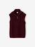 Pull camionneur sans manches fille bordeaux+gris chiné 2 - vertbaudet enfant 