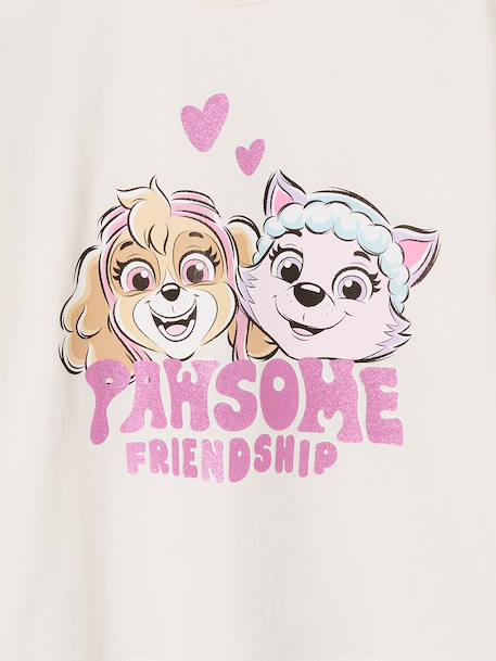 T-shirt manches longues Pat Patrouille fille écru 3 - vertbaudet enfant 