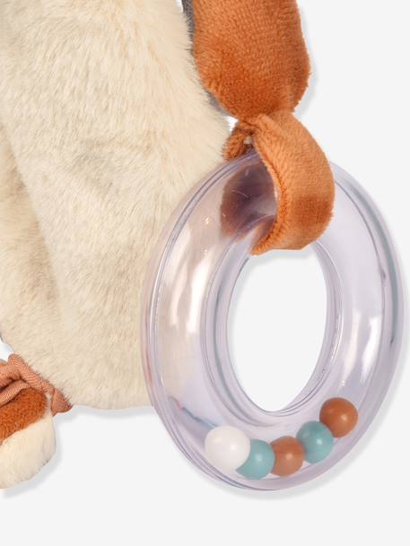 Doudou hochet Timo renard 18 cm orange 3 - vertbaudet enfant 