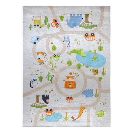 Tapis enfant lyn11 gps très doux Beige+Ecru 7 - vertbaudet enfant 