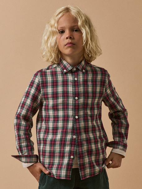 Garçon-Chemise-Chemise flanelisée garçon