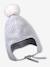 Ensemble bébé bonnet, snood et moufles gris chiné 2 - vertbaudet enfant 