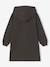 Robe sweat à capuche Rolling Stones anthracite 2 - vertbaudet enfant 