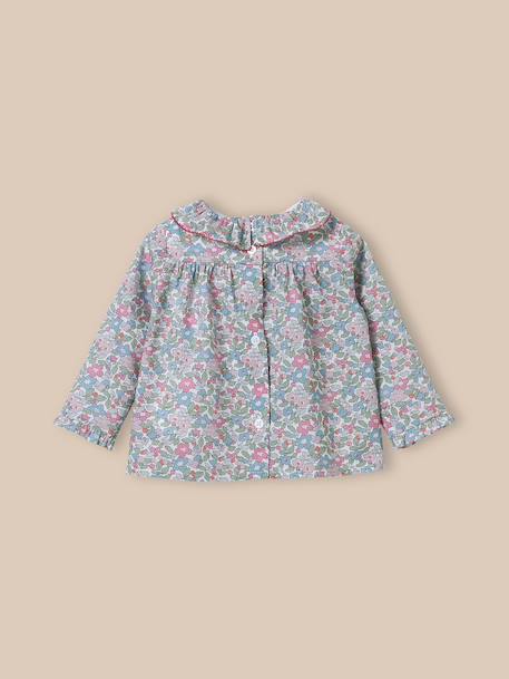 Blouse en tissu liberty bébé Liberty besty berry 4 - vertbaudet enfant 