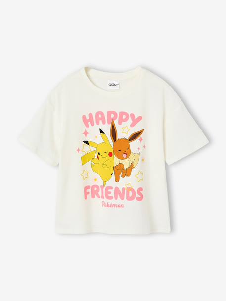 Fille-T-shirt, sous-pull-T-shirt Pokémon ™ fille manches courtes
