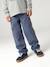 Pantalon battle garçon bleu jean+olive 1 - vertbaudet enfant 