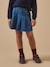 Jupe en denim fille Denim stone 1 - vertbaudet enfant 