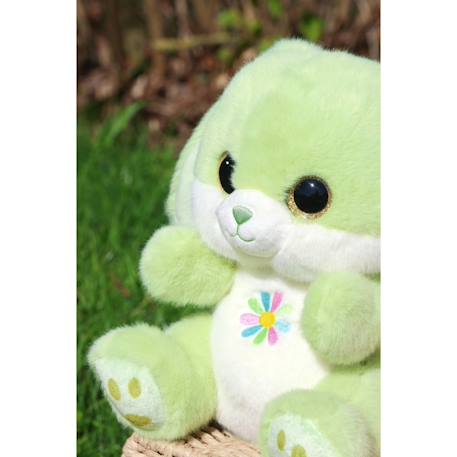 Peluche - peluche lapin kiwi – cutydoos spring – 23 cm Vert 5 - vertbaudet enfant 