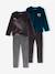 Lot de 2 pyjamas garçon anthracite 1 - vertbaudet enfant 