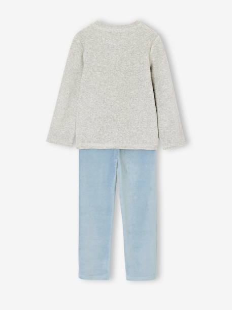 Lot de 2 pyjamas garçon bleu glacier 11 - vertbaudet enfant 