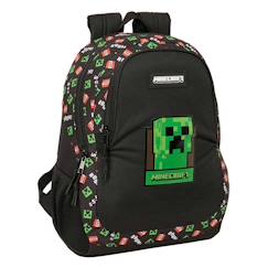 Sac à dos primaire minecraft 44 cm  - vertbaudet enfant