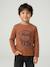 T-shirt manches longues garçon anthracite+blanc+cappuccino+rouge+vert sauge 8 - vertbaudet enfant 