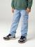 Pantalon battle garçon en denim double stone 1 - vertbaudet enfant 