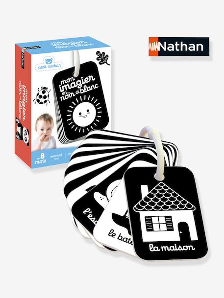 Mon premier imagier noir et blanc noir 2 - vertbaudet enfant 