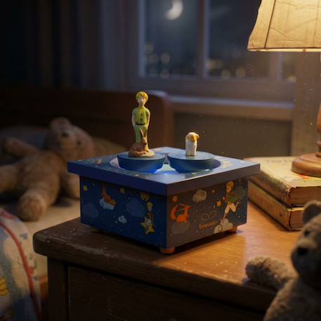 Boite à musique le petit prince Bleu 3 - vertbaudet enfant 