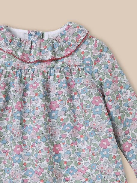 Blouse en tissu liberty bébé Liberty besty berry 3 - vertbaudet enfant 