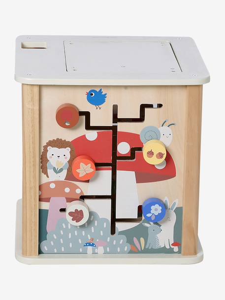 Cube d’activités avec boulier en bois FSC® 4 Saisons+Happy Forest 16 - vertbaudet enfant 