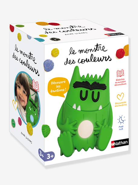 Conteuse Le monstre des émotions vert 1 - vertbaudet enfant 
