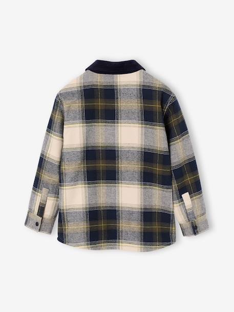 Chemise manches longues enfant garçon marine 2 - vertbaudet enfant 