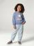 Jean balloon fille bleu moyen+denim bleached 6 - vertbaudet enfant 