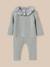 Ensemble en tricot bébé col en tissu liberty Liberty besty berry 1 - vertbaudet enfant 