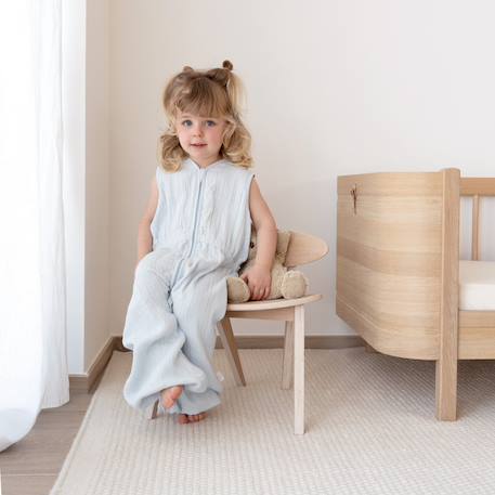 Gigoteuse jambes séparables été  - tog 0.5 gaze douce d'été Ficelle+Glacier+Rosa 9 - vertbaudet enfant 