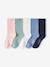 Lot de 5 paires de chaussettes à pois fille bois de rose+rose+rose pâle+rose poudré 7 - vertbaudet enfant 