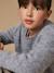 Pull en laine et mohair fille Gris chine clair 3 - vertbaudet enfant 