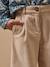 Pantalon flare en velours Beige+Marine 3 - vertbaudet enfant 