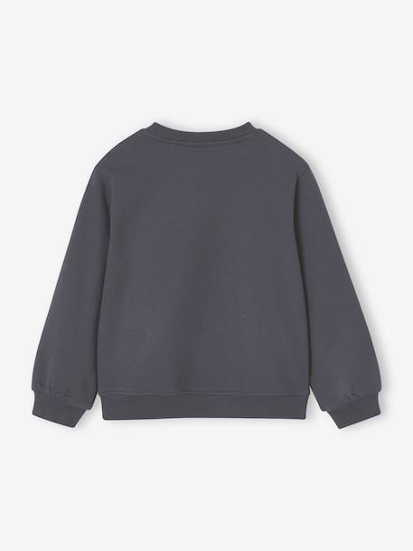 Sweat Hello Kitty bleu grisé 2 - vertbaudet enfant 