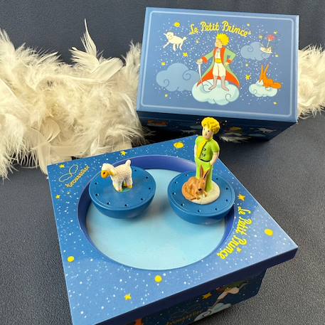 Boite à musique le petit prince Bleu 4 - vertbaudet enfant 