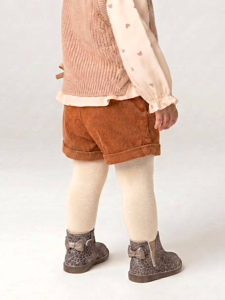 Ensemble 4 pièces bébé fille caramel 13 - vertbaudet enfant 