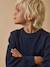 Pull sweat garçon Gris chine+Marine 8 - vertbaudet enfant 