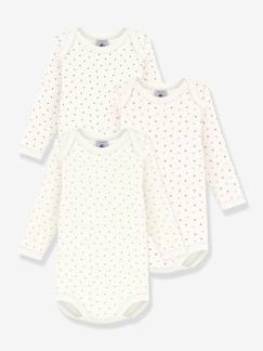 Bébé-Body-Lot 3 bodies manches longues