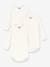 Lot 3 bodies manches longues blanc 1 - vertbaudet enfant 