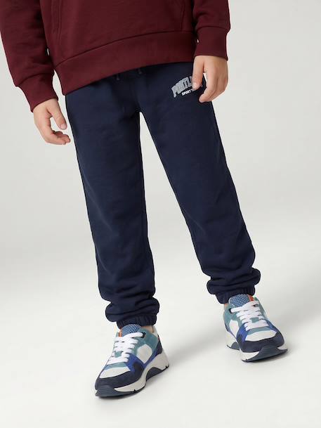 Pantalon de jogging garçon beige+marine+vert sapin 8 - vertbaudet enfant 
