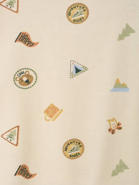 T-shirt manches longues bébé garçon vanille 4 - vertbaudet enfant 