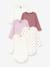 Lot de 5 bodies manches longues rose 1 - vertbaudet enfant 