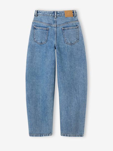 Jean balloon fille bleu moyen 5 - vertbaudet enfant 